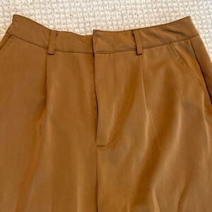 7 For All Mankind Tan Trousers